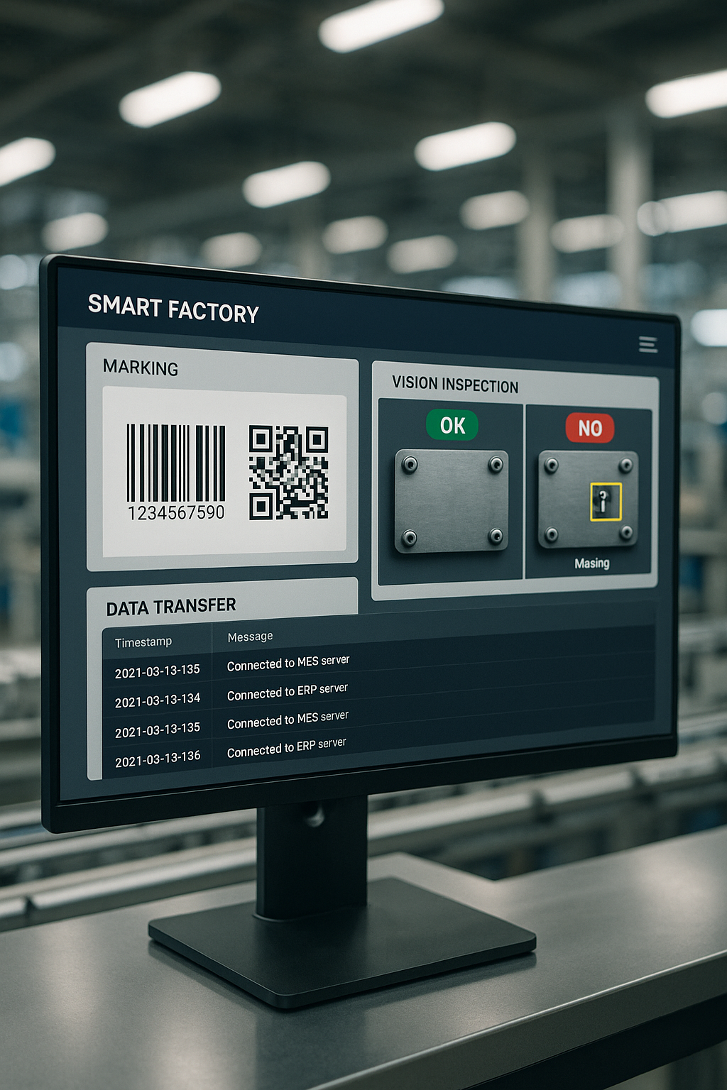 품질 검사 & 판독 이미지